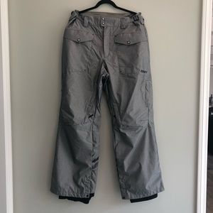 Men’s Grey Columbia Snowboard Pants